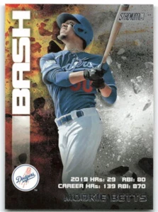 2020 Stadium Club #BAB-15 Mookie Betts Bash & Burn Los Angeles Dodgers 3Z - Picture 1 of 2