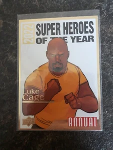 2022-23 Upper Deck Marvel 2022 Super Heroes Of The Year Luke Cage Card# MI-3 - Picture 1 of 2