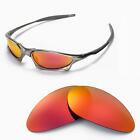 New Walleva Fire Red Polarized Replacement Lenses For Oakley Penny