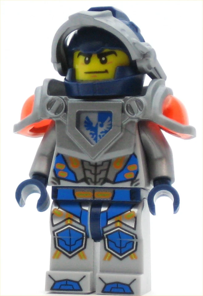 LEGO Nexo Caballeros Minifigura Arcilla (Genuino) Foto 1 de 1