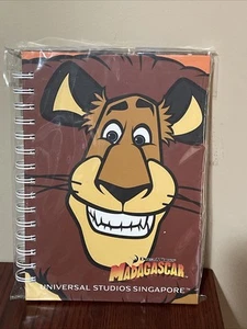 2010 Madagascar Dream Works Singapore Universal Studios Diary/Book Blank Pages - Picture 1 of 5