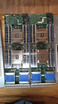 2 x Cisco UCSB-B200-M4 V01 Blade Server Module NO DDR4 / NO HDD - FROM UCS 5108 - Bild 1 von 3