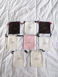 8 Kate Spade NEW Small Jewelry Drawstring Storage Dust Bag, 6" X 4.75" - Picture 1 of 10