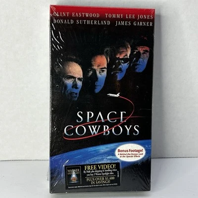 Space Cowboys (VHS, 2001) SEALED NEW Watermark - Clint Eastwood, Tommy Lee Jones - Image 1 of 4