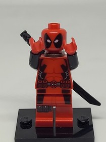LEGO Deadpool Minifigure Marvel Super Heroes 6866 Genuine Figure