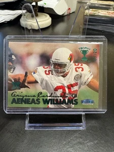 1999 Fleer Trophy Collection Aeneas Williams Green /25 - Picture 1 of 3