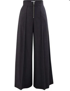 Maison Margiela Season 19 Size 2 Wool Blend Pants Black Made In Italy - Picture 1 of 1