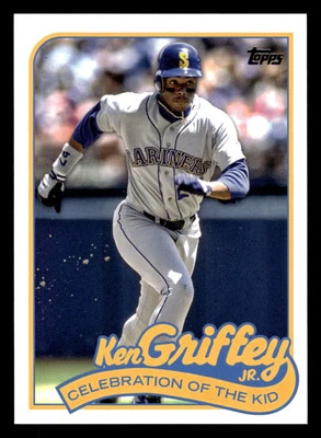 Ken Griffey Jr. 2024 Topps #KID-9 Celebration of The Kid Seattle Mariners - Image 1 of 2