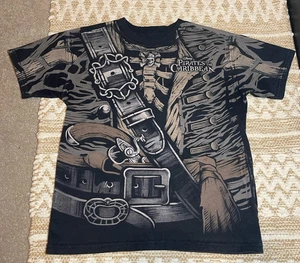 Disney’s Pirates Of The Caribbean Pirate T Shirt Kid’s Sz Small Hanes Beefy T - Picture 1 of 4