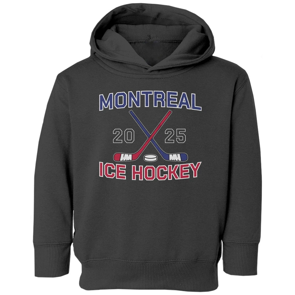 Montreal Inspirado 2025 Diseño - Hockey Fan Tribute Niño Sudadera con Capucha Foto 1 de 1