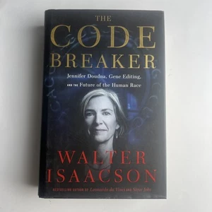 The Code Breaker Walter Isaacson 2021 Jennifer Doudna Gene Editing Hardcover - Picture 1 of 8