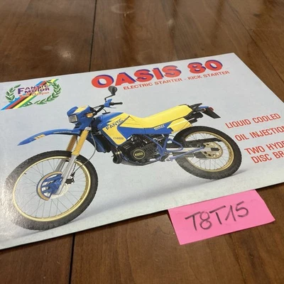 Fantic Motor Oasis 80 Rally Moto Catálogo Folleto - Imagen 1 de 3