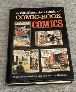 A SMITHSONIAN BOOK OF COMIC-BOOK COMICS 1981 1st Superman Batman Reprints - Picture 1 of 17
