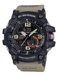 Casio G-Shock Millitary Tan Resin Strap Men's GG1000-1A5 Digital Compass Watch - Picture 1 of 7