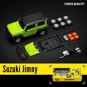 Assembly Version 1:32 Suzuki Jimmny SUV Alloy Modified Car Model Diecasts Metal - Picture 1 of 14