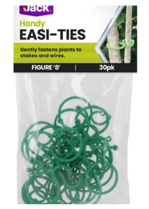 Easi-clip FIGURE EIGHT PLANT CLIPS - 30 pack - FREE SHIP in Australia - Picture 1 of 2