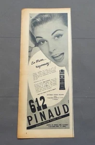 PUB PUBLICITE ANCIENNE ADVERT CLIPPING 220517 / FAR CREME POUR CILS 612 PINAUD - Imagen 1 de 1