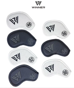 Winner Air Hole Wedge Iron Cover 48 50 52 54 56 58 60 Black White Option - Picture 1 of 26