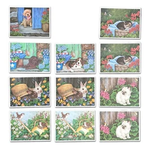 LOT OF 11 Vintage 2004 JANE MADAY LITTLE MIRACLES APPLEJACK Cards + Envelopes - Picture 1 of 5