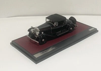 1/43 1930 Cadillac V-16 452 Roadster Fleetwood cerrado azul Matrix Foto 1 de 4