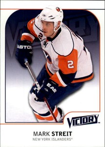 2009-10 Upper Deck Victory Islanders Hockey Card #126 Mark Streit