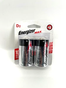 Baterías Energizer Max D - Paquete de 2 - Imagen 1 de 4