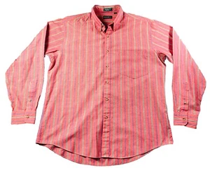 savile row Men’s Striped Shirt Size L Dark Pink  - Bild 1 von 3