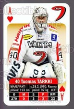 2013-14 Finnish SM LIIGA Playing Card #1 Tuomas Tarkki