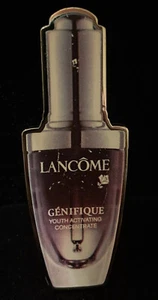 Lancôme Genifique PIN LAPEL PIN Container Shaped 2 1/4” Tall Silver tone Metal. - Picture 1 of 8