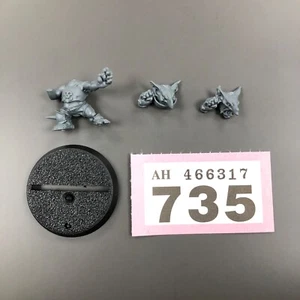 GOBLIN BRUISER #2 BLACK ORC BLOOD BOWL TEAM THUNDER VALLEY GREENSKINS WARHAMMER - Picture 1 of 1