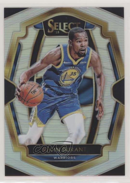 2018-19 Panini Select Premier Level Silver Prizm Kevin Durant #138
