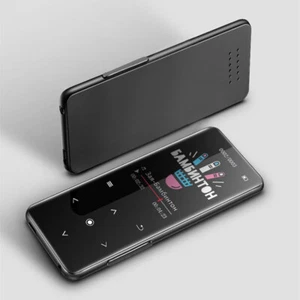 Reproductor de MP3 Bluetooth de 1,8" pantalla táctil completa sonido sin pérdidas radio FM reproductor de música - Imagen 1 de 15