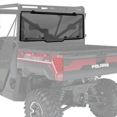 Scratch-Resistant Rear Windshield For Polaris Ranger XP 570 / 900 / 1000 / Crew Foto 1 de 4