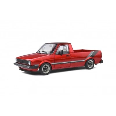 Volkswagen VW Caddy MK1 1982 Custom Red metallic 1:18 - Immagine 1 di 4