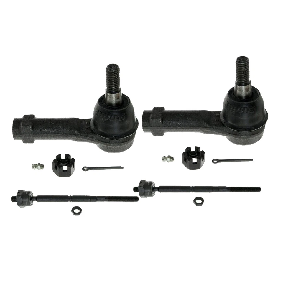 Moog 2 Inner & 2 Outer Steering Tie Rod End For Ford F-150 2004-2006 - Image 1 of 1