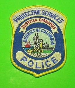 DISTRICT OF COLUMBIA  DC  PROTECTIVE SERVICES 5"  POLICE PATCH FREE SHIPPING!!! - Picture 1 of 1