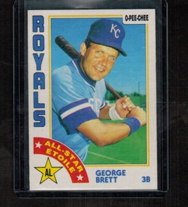1984 0-PEE-CHEE GEORGE BRETT ALL-STAR NRMT