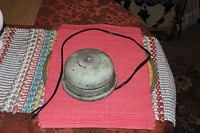 Vintage Bell-School Fire Boxing Bell-Rings Loud-Working Metal Bell