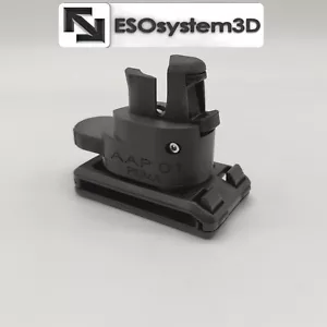 ESOSYSTEM3D SPEED HOLSTER PIUMA QD FOR AAP01 action army LEFT-HAND BLACK AIRSOFT - Imagen 1 de 8
