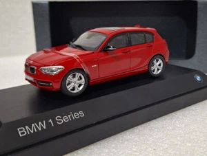 BMW 1 Series E87 5-Door 2004-2007 Red Met 1:43 Minichamps Dealer Edition RARITY! - Picture 1 of 12