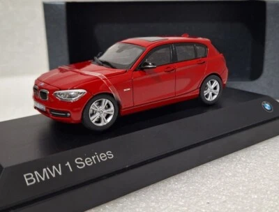 BMW 1 Series E87 5-Door 2004-2007 Red Met 1:43 Minichamps Dealer Edition RARITY! - Image 1 of 4