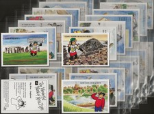 BROOKE BOND (TEA)-FULL SET- THE WONDERFUL WORLD OF KEVIN TIPPS 1997 (X30 CARDS)