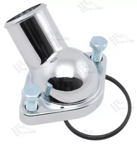 Chrome O Ring Style Water Neck / Thermostat Housing - Early SB Chevy V8 1955-64 - Picture 1 of 1