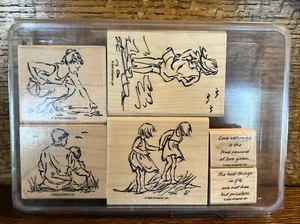 Stampin’ Up Seaside Sketches 2003 Stamp Set Beach Theme Set Of 6 Stamps - Picture 1 of 3