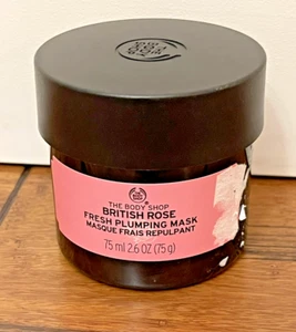 NEW THE BODY SHOP BRITISH ROSE FRESH PLUMPING MASK ๐น๐น๐ท๐ท2.6oz - Picture 1 of 4