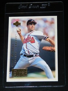 1996 UPPER DECK GAME FACE GREG MADDUX CARD #GF10 (Near-Mint - Mint)