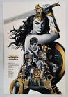 Wonder Woman Screenprint Poster Amien Juugo 24x36 DC Comics Mondo-esque #/65