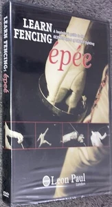 Learn Sword Fencing - Epee Instructional DVD Leon Paul Beginners Olympic Sport - Picture 1 of 3