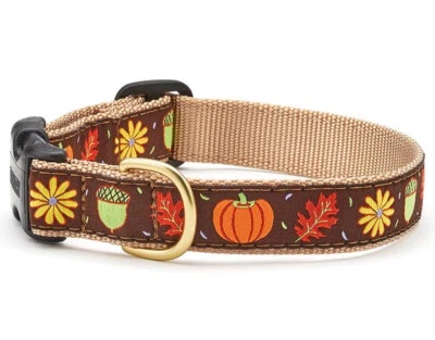 Collar para perro Up Country tiempo de cosecha de otoño ajustable hecho en EE. UU. XS S M L XL XXL Foto 1 de 2
