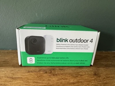 Blink camera (Outdoor 4)  1 camera system with Sync Module *NEW* Latest Model UK - Image 1 of 4